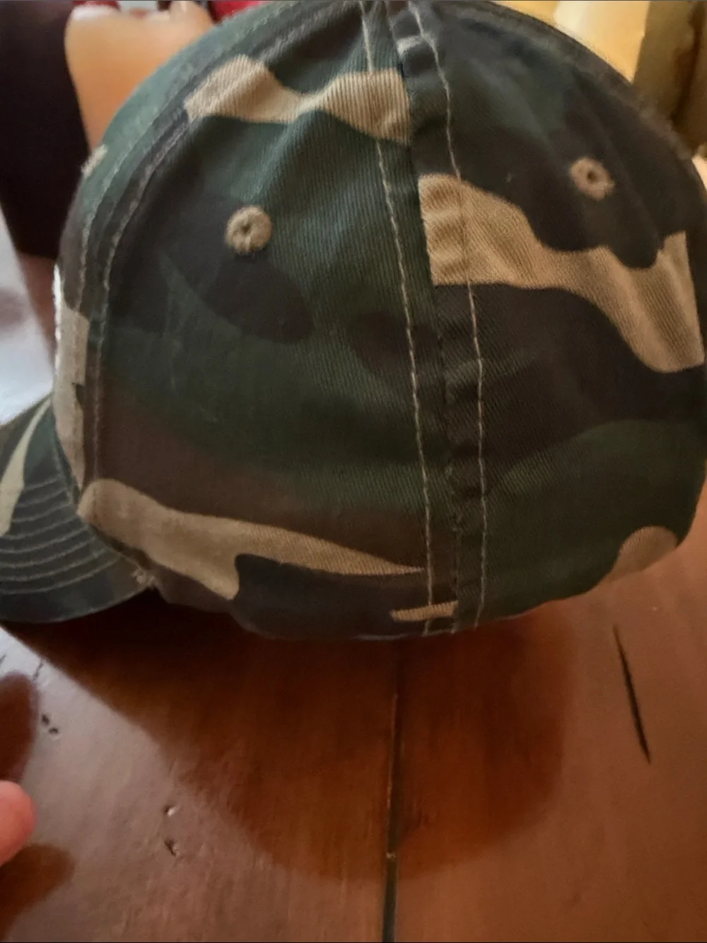 Kids Camo Baseball Cap - Green Camouflage